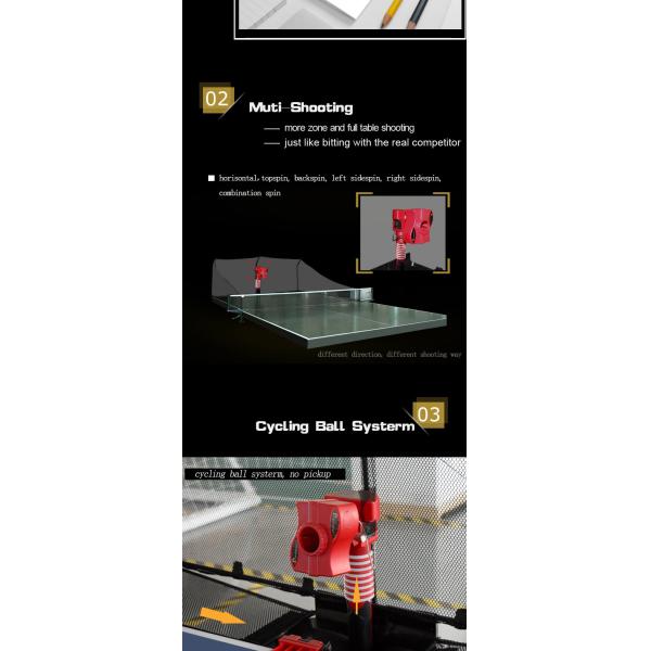Умное Siboasi резвится дистанционное управление фидера шарика настольного тенниса крытое