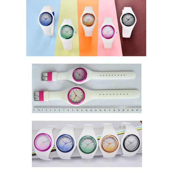 2018 Trending Waterproof Silicone Wrist Watch ,Fashion Promotion Wrist Watch ,OEM Ladies Quartz Analog Watch