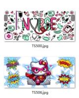 UV Ink AB Film Custom UV Transfer Stickers For Mugs Coffee Tumblers 16oz Libbey Glass Cups