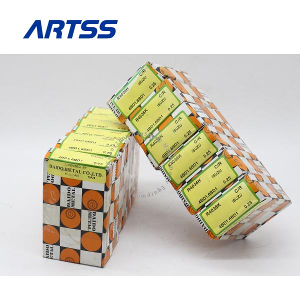 DAIDO 4BD1 6BD1 Main Bearing & Con Rod Bearing 0.25 Diesel Engine For ISUZU Machinery Excavator Spare Parts