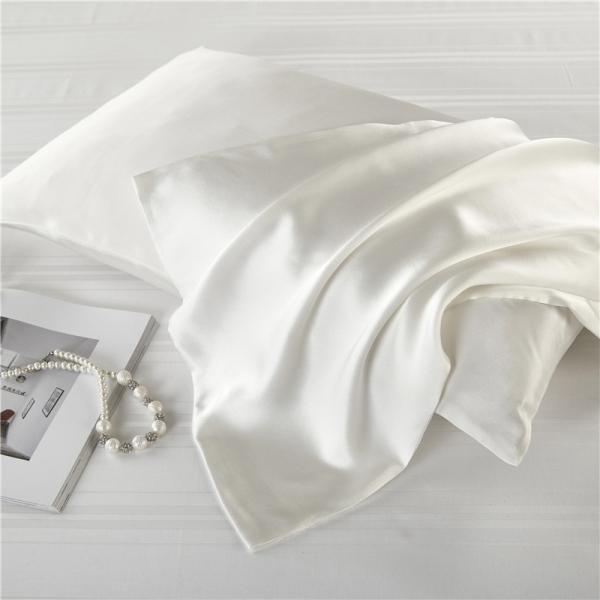 Woven 51×66cm 19 Momme Mulberry Silk Fabric Plain Dyed For Hotel