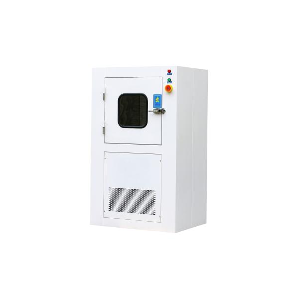GMP Air Shower Pass Box with 201 Stainless Steel Construction and E-Interlock in 760x690x1490mm Dimensions