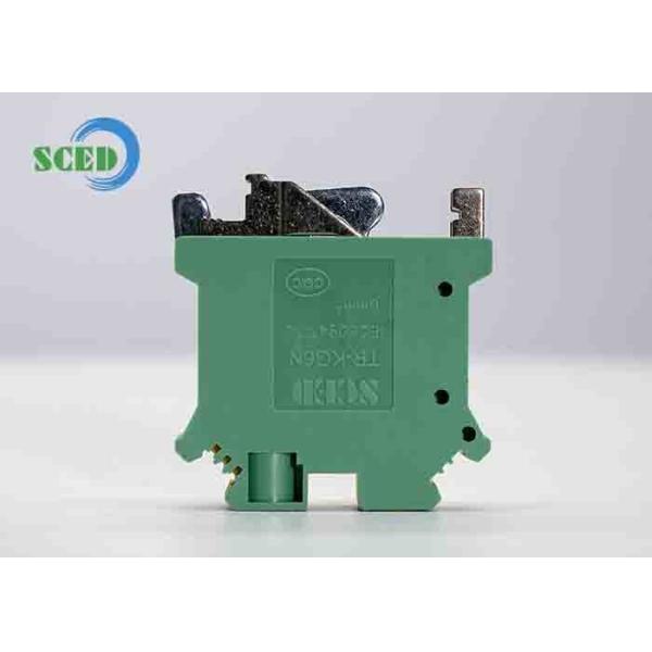 幅 8.2mm ディーン 鉄道ターミナルブロック 地面型 AWG 24 - 8 鉄道輸送