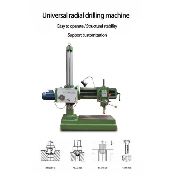 Универсальная радиальная буровая машина Z3132D Автоматическая буровая машина радиальная