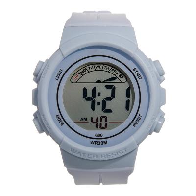 Sports Digital And Analog Wrist Watch Pin Buckle Waterproof Unisex Digital Watch