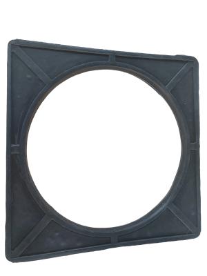 1.5 Kg Traffic Cone Base 280*280mm Safety Cone Weights Black
