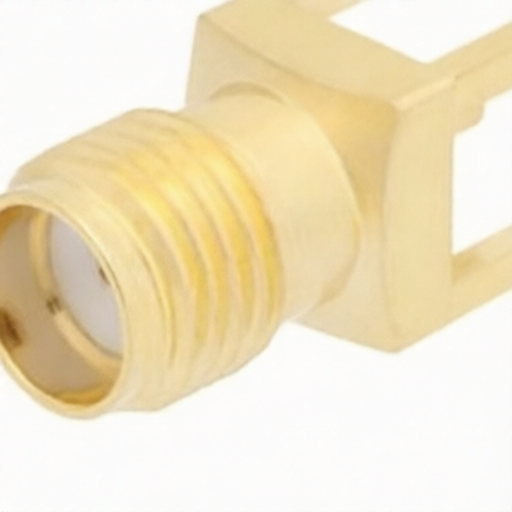 High frequency SMA female connector L-com LCCN3129 operating up to 18 GHz ideal for Wi-Fi antennas and mobile phone systems