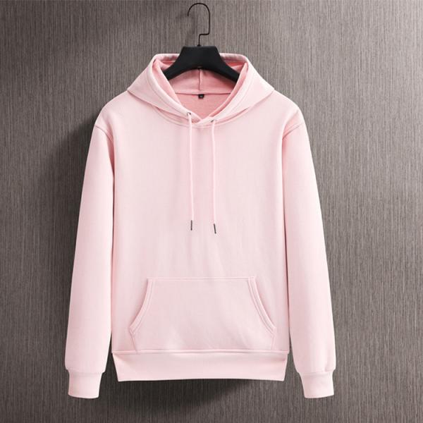 Блузи Сублимация Большой 400 г хлопчатобумажный свитер Премиум тренировка Простая уличная одежда Мужские капусты и свиты