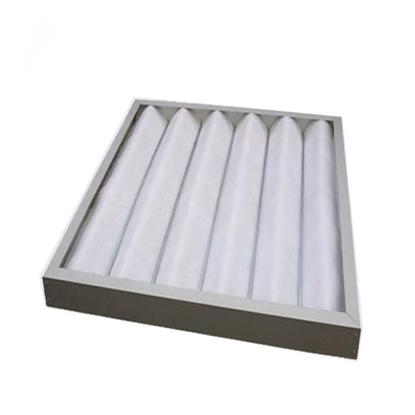 o filtro de ar branco de G4 densamente 96mm almofada a armação de aço galvanizada