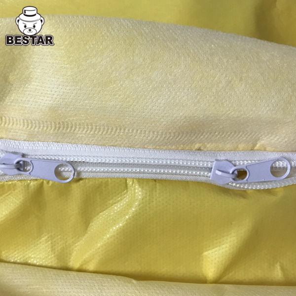 Yellow Type 3B/4B/5B/6B Disposable Medical Coverall for Virus Bacteria Protection
