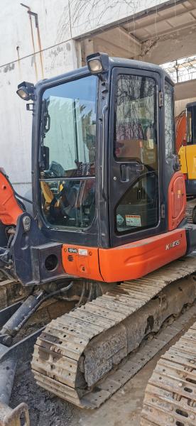 6TON Operating Weight Kubota KX165-1 Mini Excavator with 0.24 Bucket Capacity and One