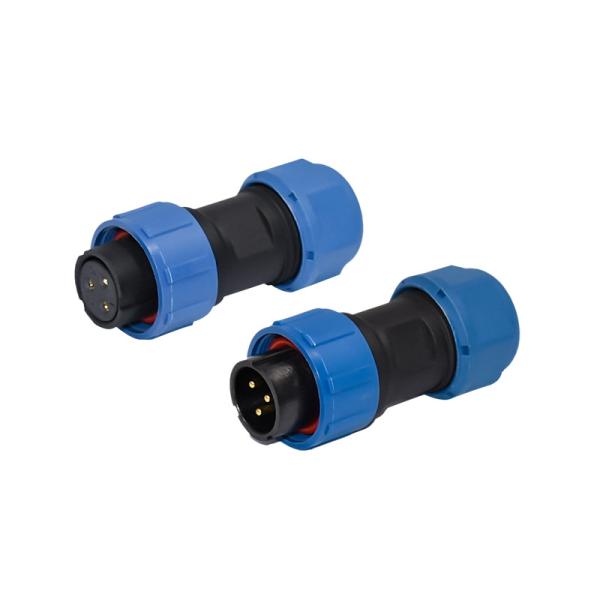 Разъем питания мужчины 3pins IP68 соединителя Rigoal Weipu SP17