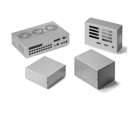 Parties de boîtes métalliques sur mesure en aluminium métallique en acier inoxydable