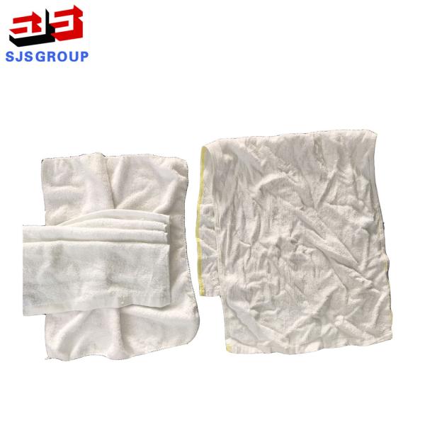 Water Absorbent 50kg/Bale 55cm White Towel Rags