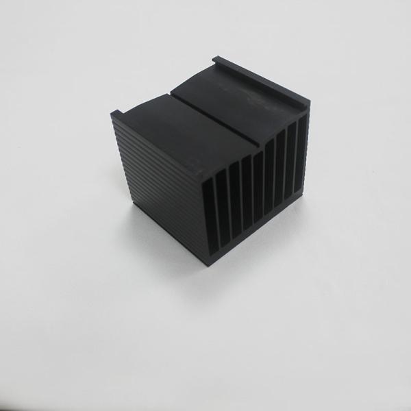 Excellent Aluminium Alloy Heating Sink Anodizing Black Surface Treatment
