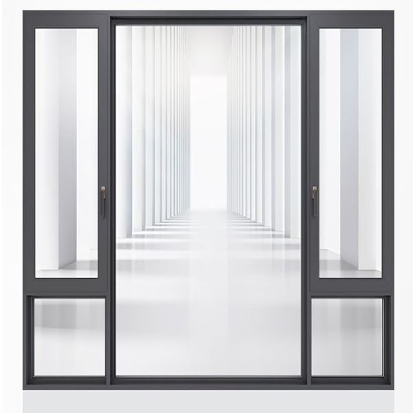 Soundproof Aluminium Casement Windows For Exterior Applications Specs