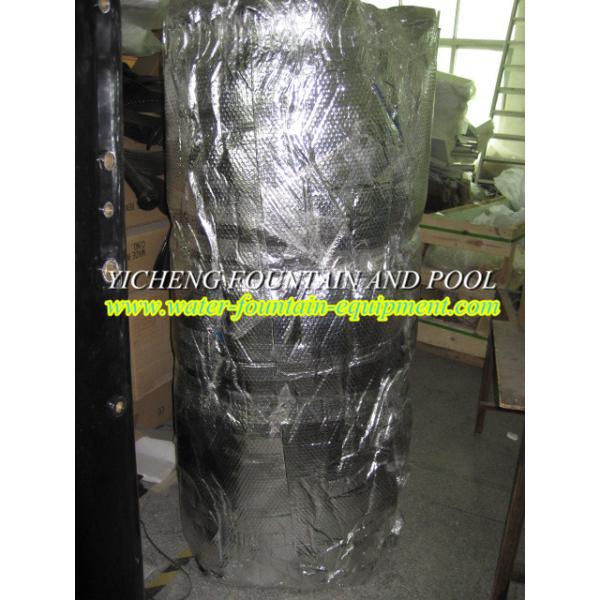 Inflatable Bubble PE Swimming Pool Solar Cover For Adding And Retainning Heat