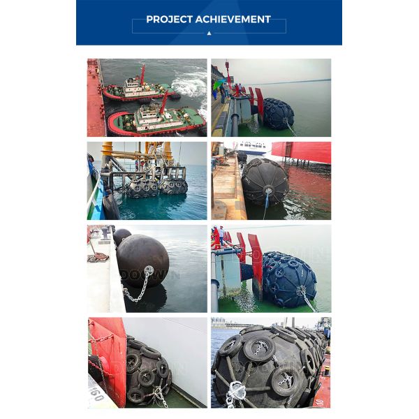 Floating Marine Pneumatic Yokohama Boat Fender Used for Ship to Dock