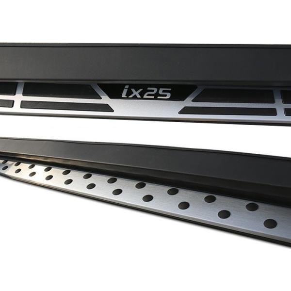 Non Slip Side Step Boards with Steel Unit Brackets for Hyundai 2015 2019 IX25 Creta