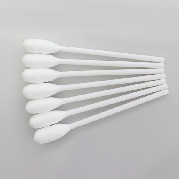 Plastic Precision Tip Cotton Swabs Pure Dry Safe Comfortable CE Approved