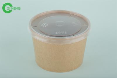 Hot / Cold Foods Paper Snack Bowls , Microwavable Disposable Chili Bowls