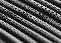 Luva de nylon automotivo para cabos, Multifilament de nylon Sleeving trançado
