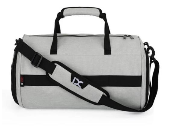 Promotional Foldable Sports Travel Bag 600D Nylon Material Made For Men
