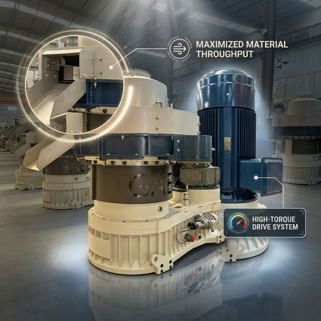 High Density ENplus A1 Wood Pellet Making Machine Precision Compression Control For Premium Fuel Pellet Production