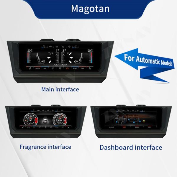 6.9'' Carplay Auto Radio Klimaanlage Panel For Volkswagen Lavida Bora Golf 7