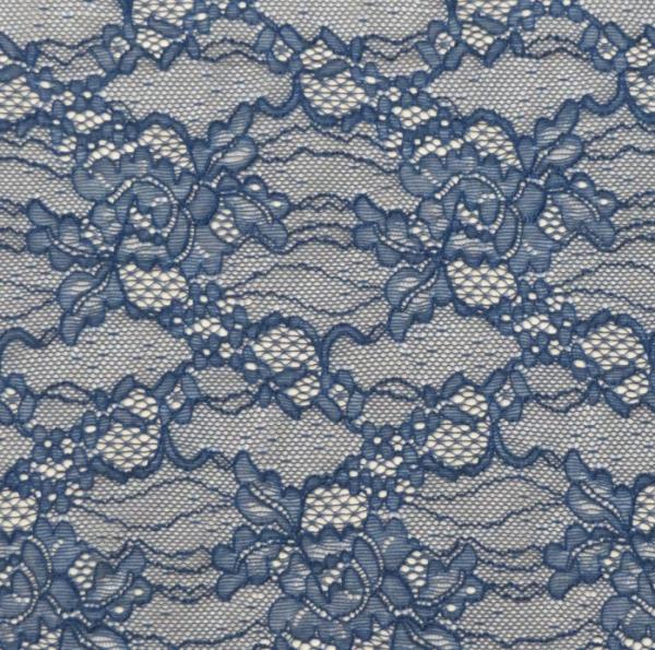 Nylon Spandex Elastic Lace Fabric