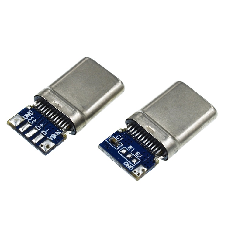 5Pin тип 2,0 разъем-вилка C-C 10NF USB 3,1 c с PCB
