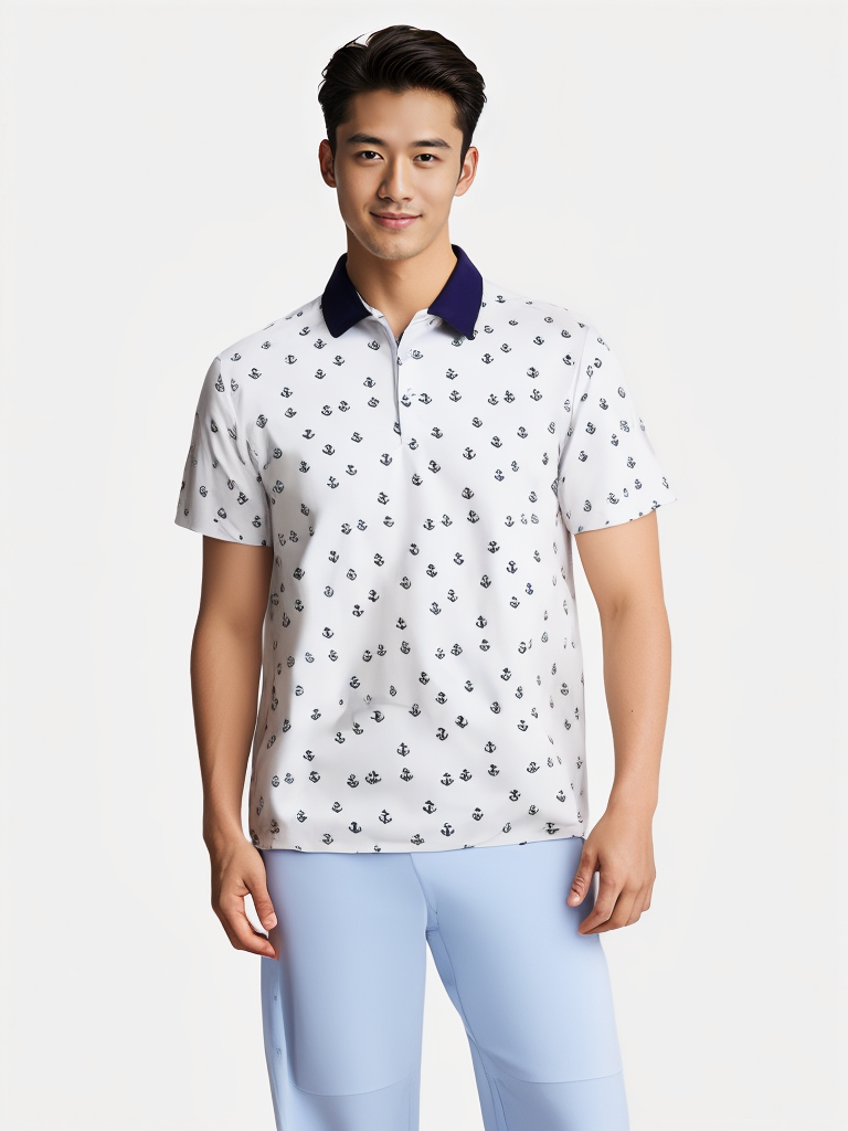 Men's Polo Shirts for Men and Women Personalized & Printed Golf Polo for Business Casual Wear and Sport Teams Men T Shirt Polo