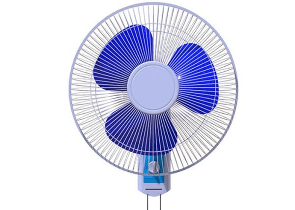 Pull Cord Copper Motor Electric Wall Fan 110V PP Blade / Agriculture Ventilation Equipment