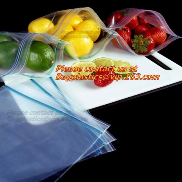 clear front mylar foil metallic Black Zip Lock Bag pouch, Black mylar Foil Reclosable ZipL