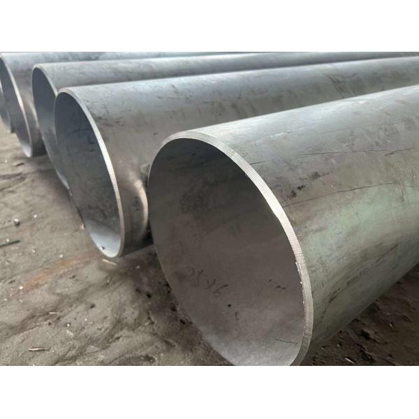 Aisi ASTM Stainless Steel Round Pipes 201 Stainless Steel Tube 5.8m To 12m