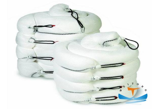 Economic Industrial Oil Absorbent Boom 10cm×3M Size For Most Liquid Leakage