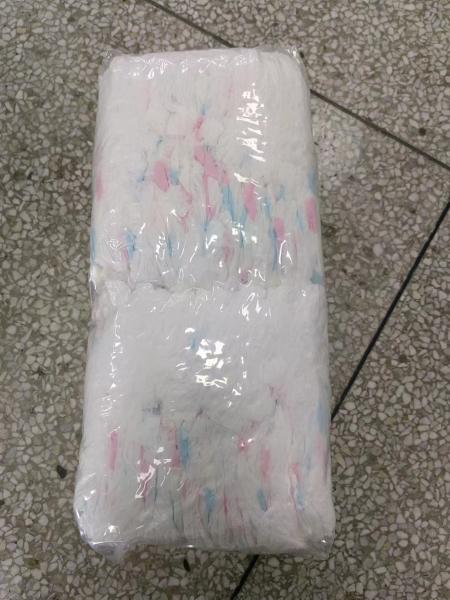 BTC B Grade SAP Infant Baby Diapers PE Film Disposable Printed