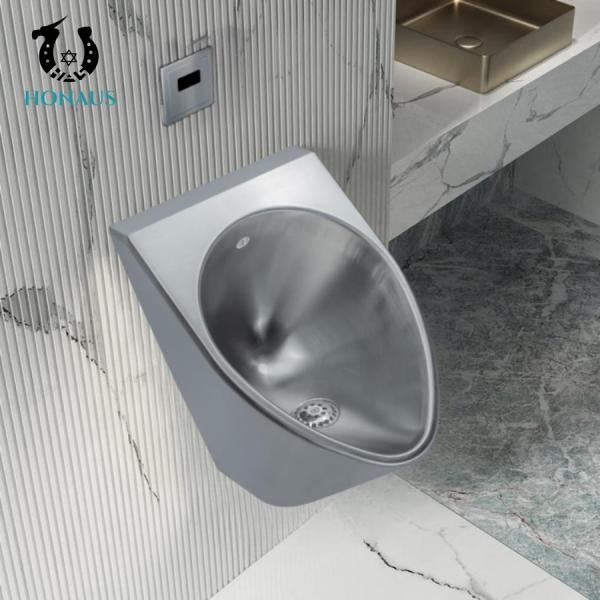Stainless Steel 304 316 Bathroom Toilet Urinal Parryware Sensor Urinal 497*330*500mm