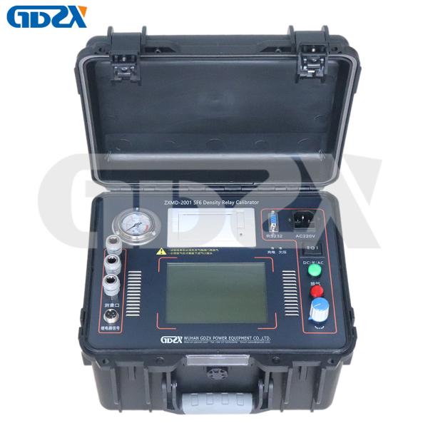 ZXMD-2001 Full Automatic SF6 Density Relay Calibrator With High Precision Pressure Sensor