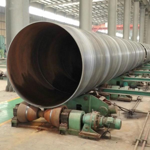 Tubo de aço espiral de 8 Tubo de aço carbono soldado para transporte de gás