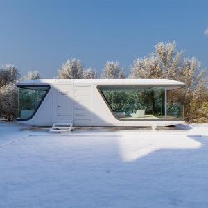 11.5M Capsule spatiale de luxe moderne maison préfabriquée conteneur cabine