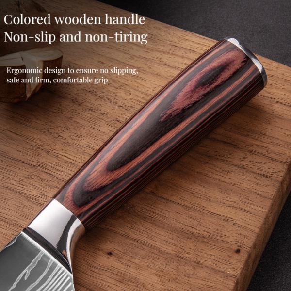 Metal Type Kitchen Fish Boning Knife Set 6-Inch Stainless Steel Fillet Knife 3Cr13