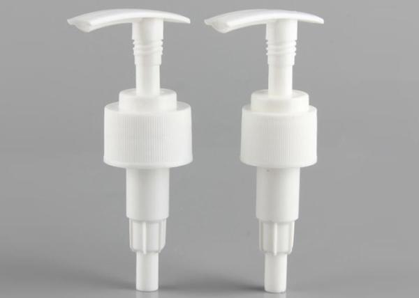 White Color Dispenser Bottle Cosmetic Lotion Pump 24/410 Size For Shampoo