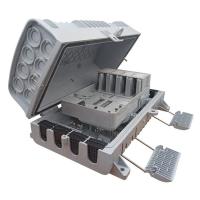 KEXINT Caja de terminales de fibra óptica ABS para PC con cierre de junta de fibra óptica IP67 de 64 núcleos