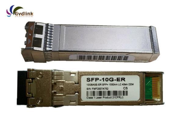 Duplex LC Sfp+ Transceiver Module SRX-SFP-10GE-ER SFP+ 10G 1550nm 40km DOM