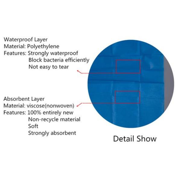 Beauty Massage Disposable Bed Covers Oil Proof Resistant Logo Imprintable