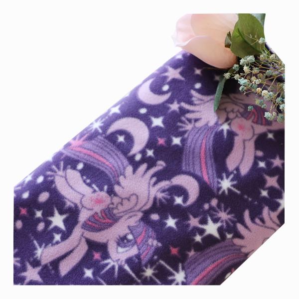 Jacquard Micro Polar Fleece Fabric 58/60" Plain Print Embossed