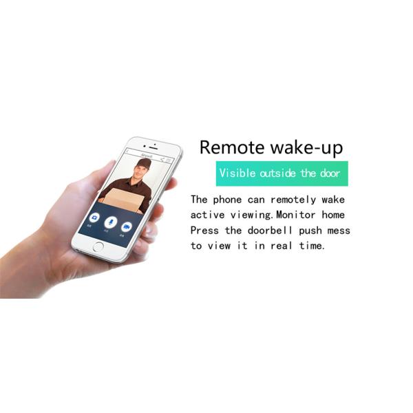 Danmini Wi-Fi Doorbell Video Door Phone Support Night Vision Motion Detection Cloud Storage(WF05-ty)