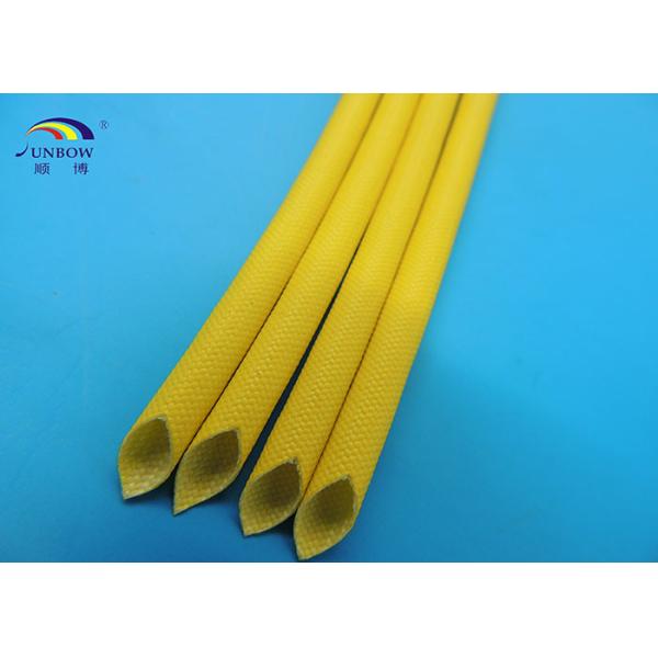 1.2KV  Silicone Rubber Coated Fiberglass Braided Sleeving Multi Color for Customized