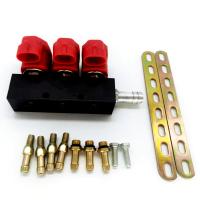 LN-VTK03 3 Cyl LPG CNGのガスの燃料噴射装置の柵は天燃ガスの注入器を圧縮した